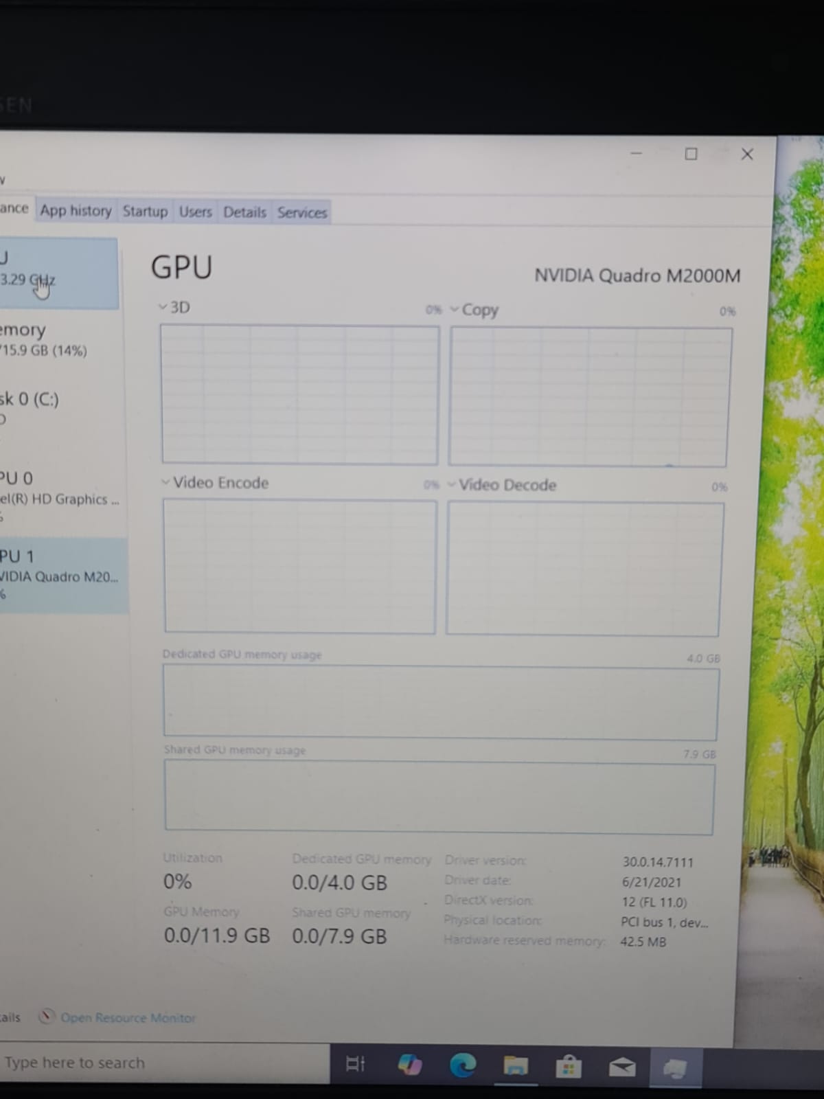 HP ZBOOK 17 G3 – CORE I7 HQ – SSD 256G – RAM 16G – NVIDEA M2000M 4G