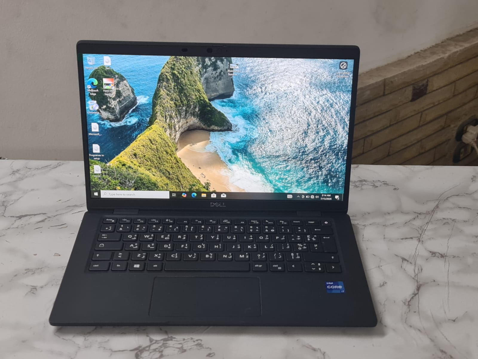 ديل لاتيتود 7320 – زي الجديد – معالج إنتل Core i7 الجيل الحادي عشر، رام 32 جيجابايت، قرص SSD NVMe بسعة 256 جيجابايت، كرت شاشة Intel Iris Xe، شاشة 13.3 بوصة FHD